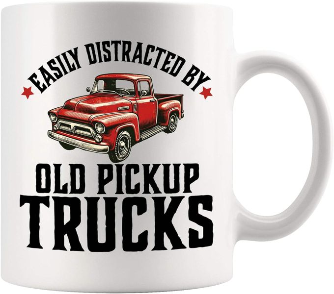 Oldest pickup trucks-Father's day-Mother's day-Valentines-Christmas Mug