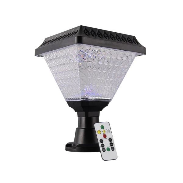 Waterproof LED Solar Powered Remote Control Courtyard Garden Night Light