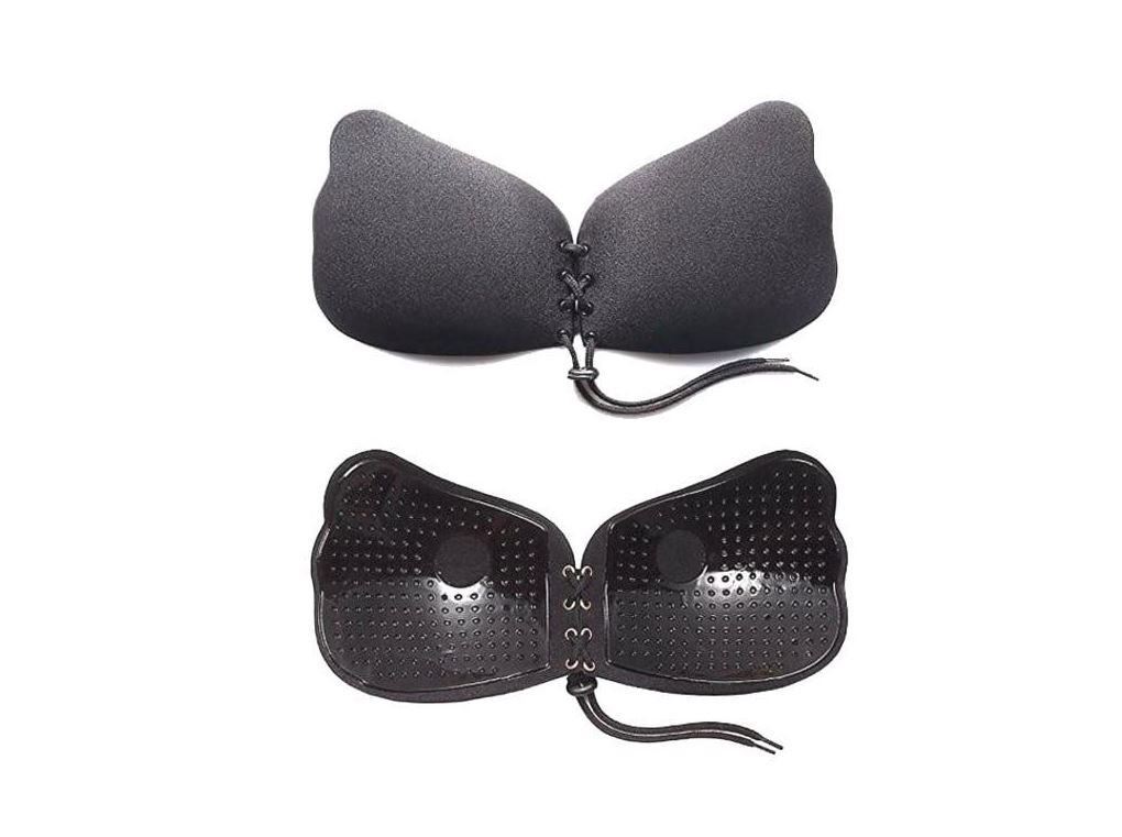 Adhesive Invisible Backless Strapless Push Up Bra | Shop Today. Get it ...