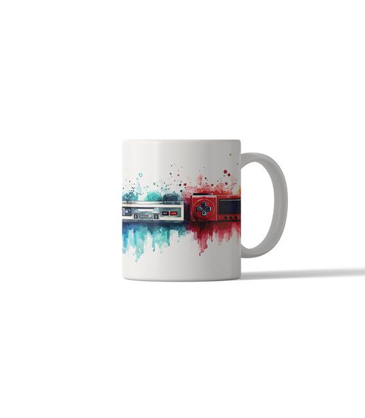 Retro Gaming DSG 6 Printed Coffee Mug