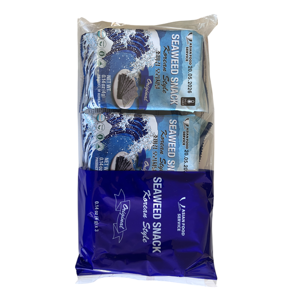 Asian Food Service Seaweed Snack Original 48g (4 x 3 Pack)