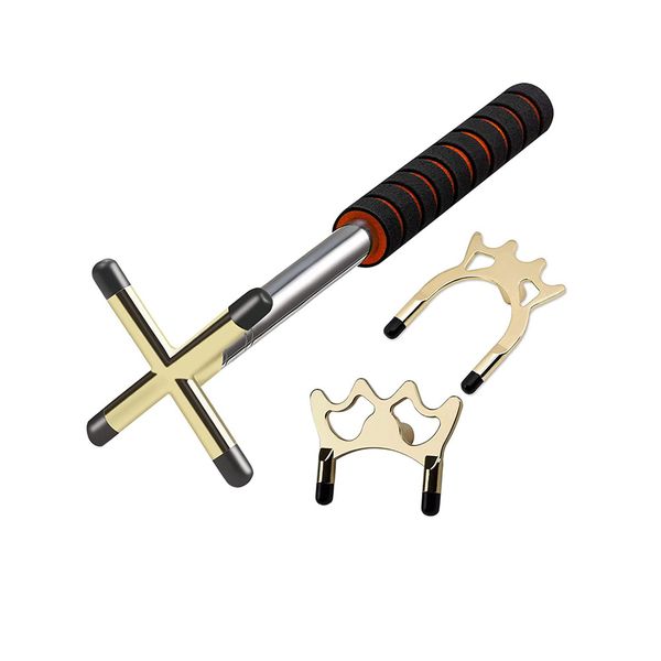 Pool Bridge Retractable Pool Bridge Cue Stick with Brass Bridge Head