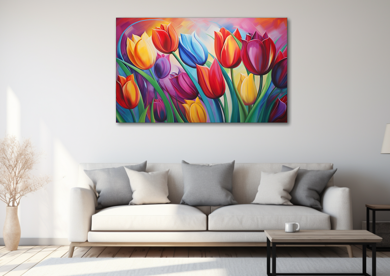 Canvas Wall Art - Tulip Creative Art - HD0330