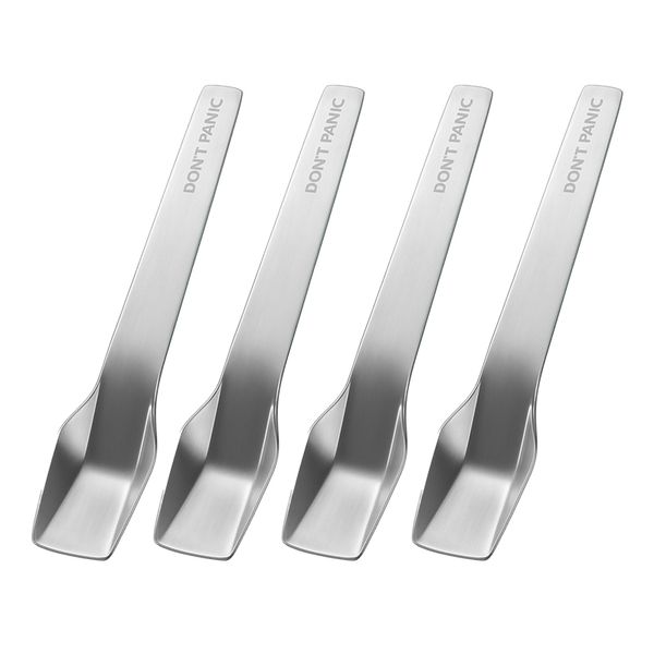 Tesla Cybertruck-Inspired Stainles Steel Dessert Spoon 16cm Ice Cream Spoon