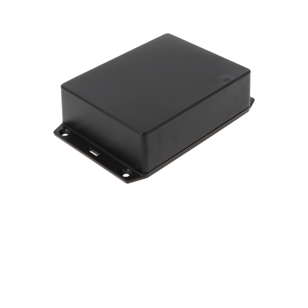 1591XXGSFLBK ABS Enclosure Flanged Lid 122×94×30mm Black