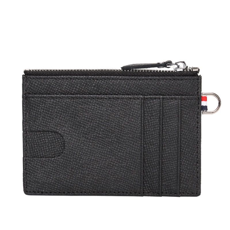 RFID Genuine Leather Card Holder With Zipper Coin Bag | Shop Today. Get ...