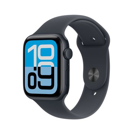 Apple Watch SE 3 GPS 44mm Midnight Aluminium Case with Midnight Sport Band Image