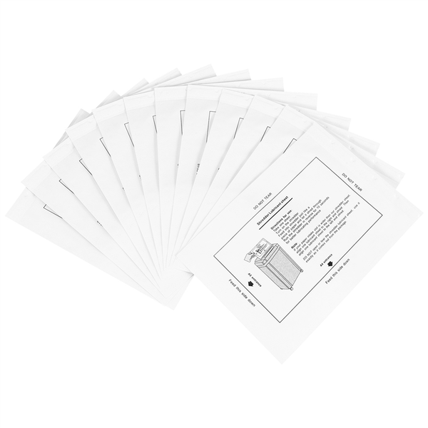 12PCS Paper Shredder Lubricant Sheets Shredder Lubricating Oil