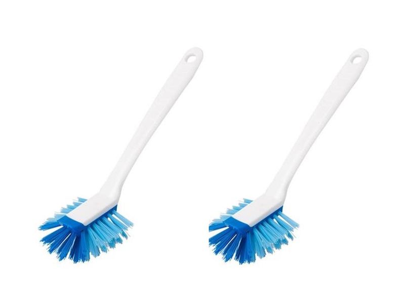 Kleaner Multi Purpose Dish Washing Scrub Brush - Pack of 2