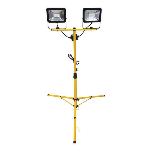 LED Floodlights with Stand 2 x 20W