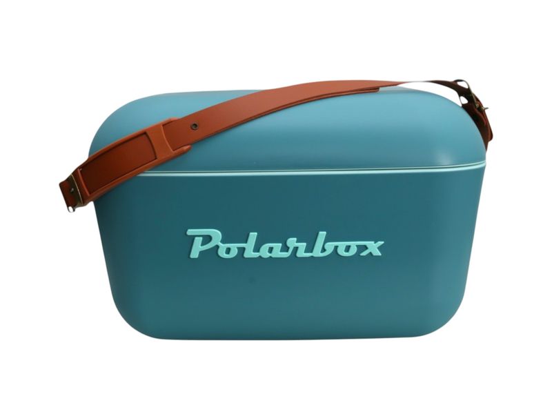 Polar Box Cooler with Leather Strap 12Lt
