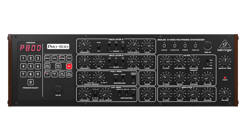 Behringer Pro-800 8-voice Polyphonic Analog Synthesizer
