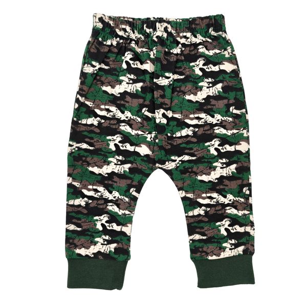 African Safari Baby Pants Camouflage Glow in The Dark - 100% Cotton