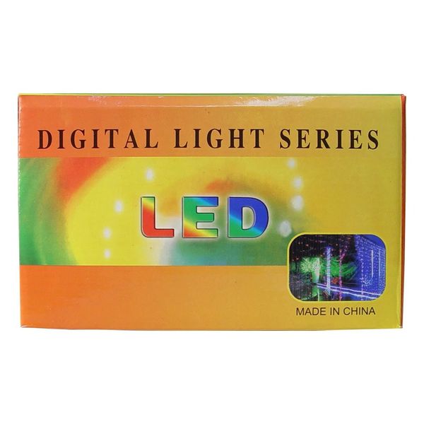 Advanced Curtain Christmas Lights, 300 LED Lights - Multicolour