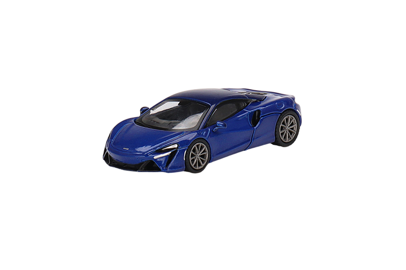 Mini GT McLaren Artura Volcano Blue 1:64 Model