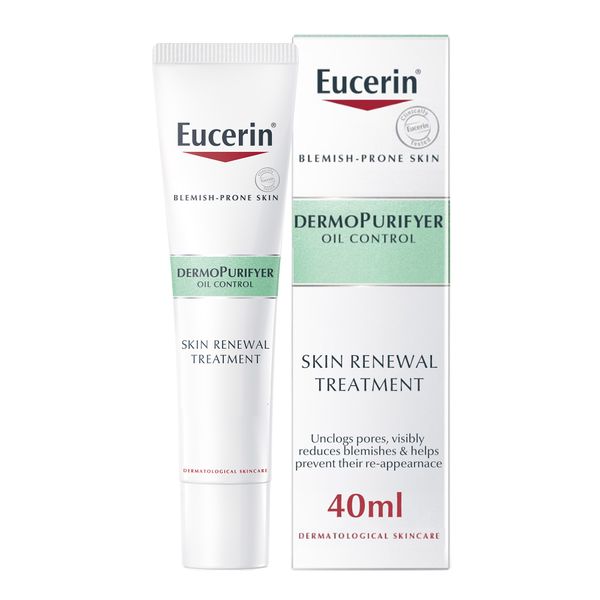 Eucerin DermoPurifyer Oil Control Skin Renewal Treatment Face Serum, 40ml
