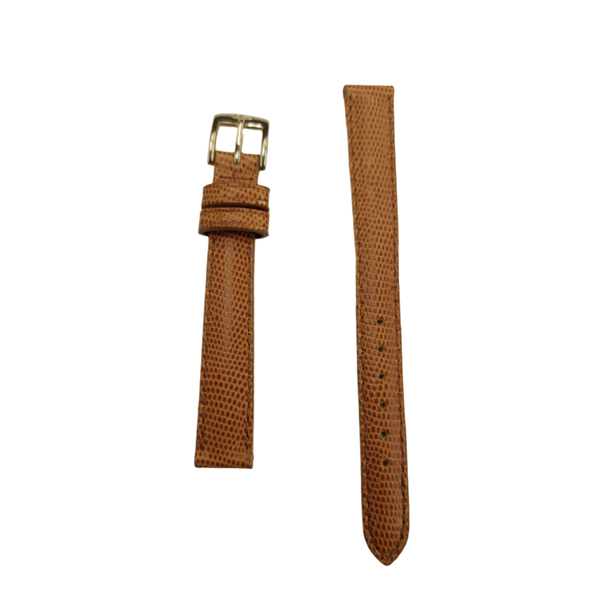 Lizard Grain Bio-Comfort Watch Strap - 12mm