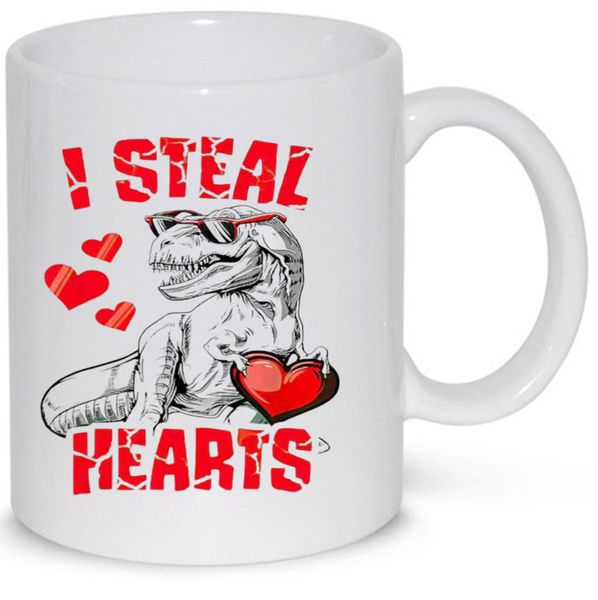 I Steal Hearts Anniversary Gift Coffee Mug (11Oz Standard Mug)
