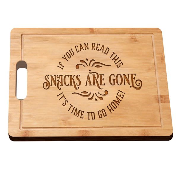 Funny Cutting Chopping Board with Handle Engraved Charcuterie Kitchen Gift