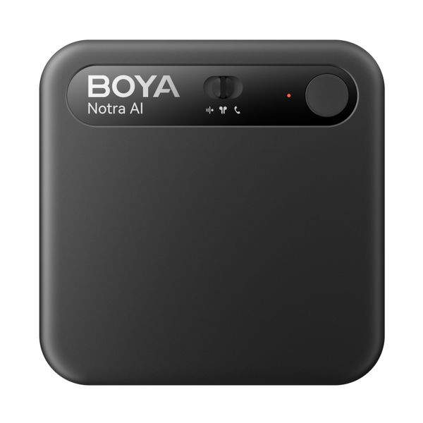 Boya Notra AI Note Taker Black