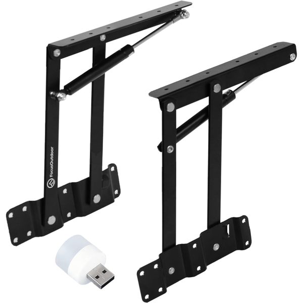 FocusOutdoor Pneumatic Lift-Top Hinges for Furniture &amp; Drawer Systems