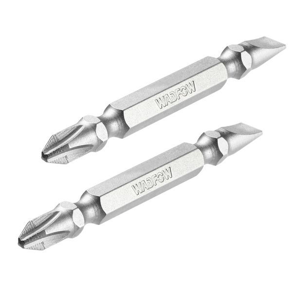 Wadfow - Screwdriver Bit Mag Set (PH2+SL6) 65MM - 2PCS