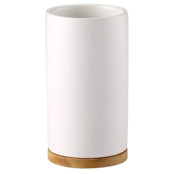 400Ml Ceramic Toothbrush Tumbler For Toothbrush And Toothpaste -C