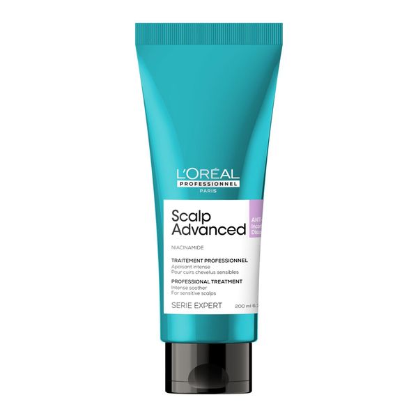 L'Oréal Professionnel Scalp Advanced Intense Soother Treatment for Sensitive, Itchy Scalps -200ml