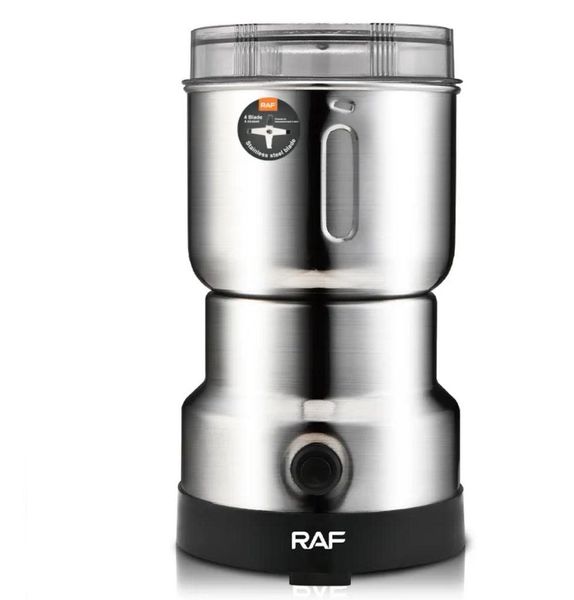 Silver Stainless Steel Coffee Grinder RAF R.7114