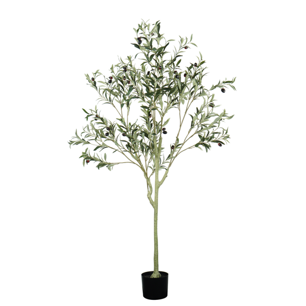 HouzeComfort - Artificial Lifelike Mediterranean Olive Tree - 150cm
