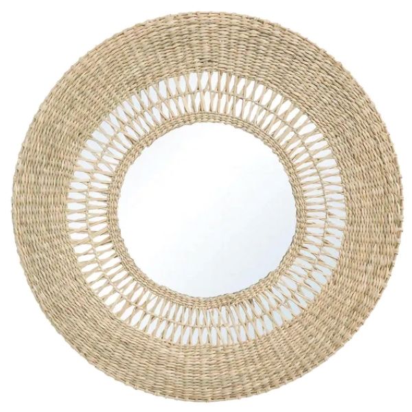 Sisal Sun Mirror Natural 57cm