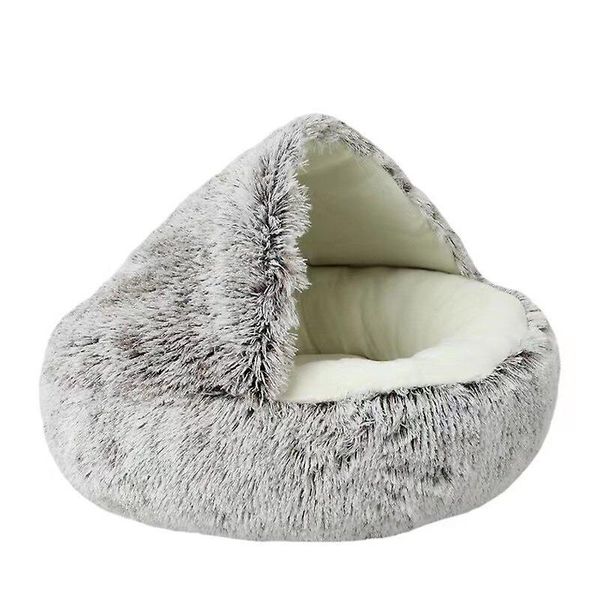 Long Plush Cat/Dog Bed Winter Warm Pet House