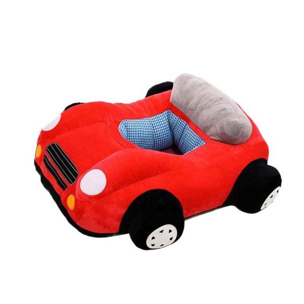 Baby Support Sofa Car Seat Plush Learn to Sit - Red