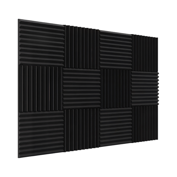 Studio Sound Proofing Foam Panels 12pc