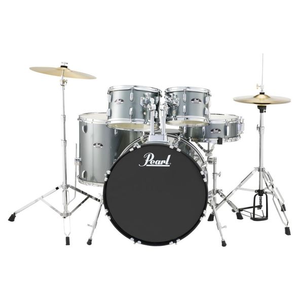 Pearl Roadshow Drum Set Complete 2024 Spec #706 Charcoal Metallic