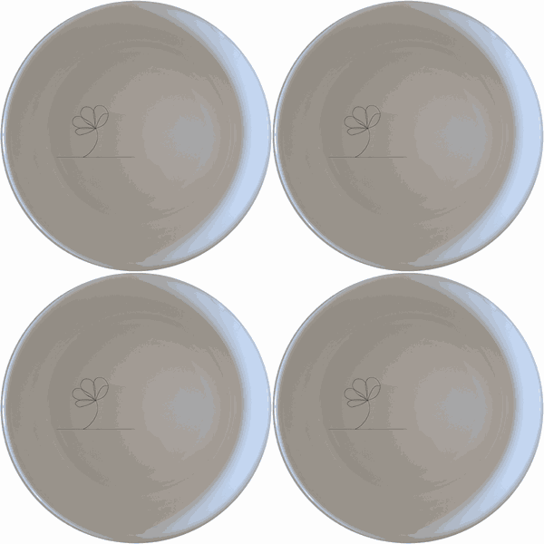 Delicate Flower Petals Bowl Set of 4 - Range 4