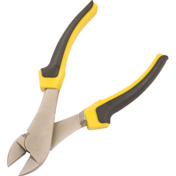 Bulk Pack x 2 MTS -Plier Diagonal Cutter Np 180mm Yel/Black