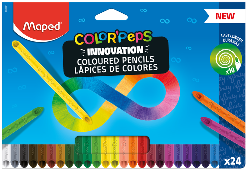 Maped Colour Pencils Infinity 24's