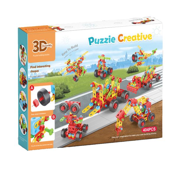 Kids Building Toys Set Educational Building Toys Blocks DIY Gift