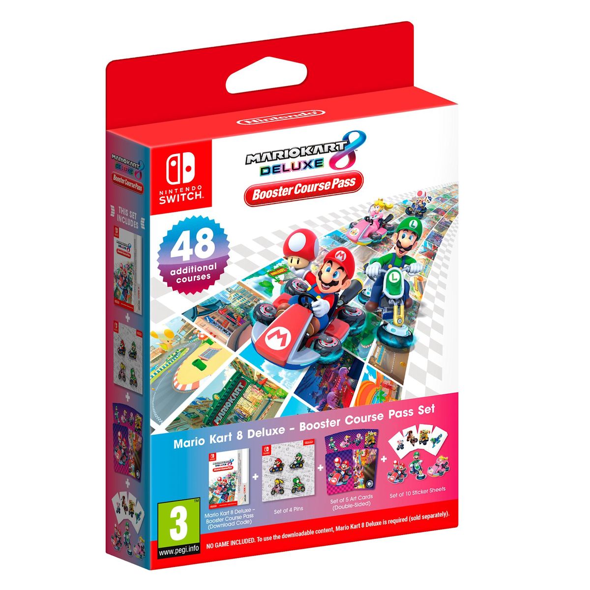 nintendo mario kart 8 deluxe booster course pass set switch