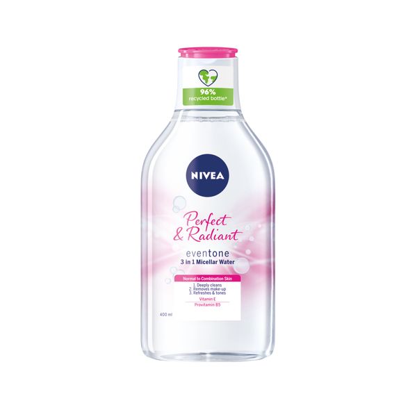 NIVEA Perfect &amp; Radiant Eventone 3-in-1 Micellar Water, 400ml