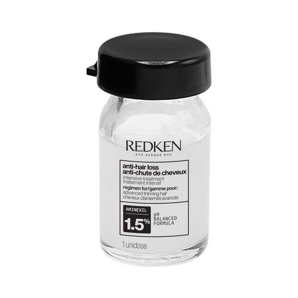 Redken Cerafill Aminexil Ampoules - Intensive Anti-Hair Loss Treatment for Thinning Hair - 10x6ml