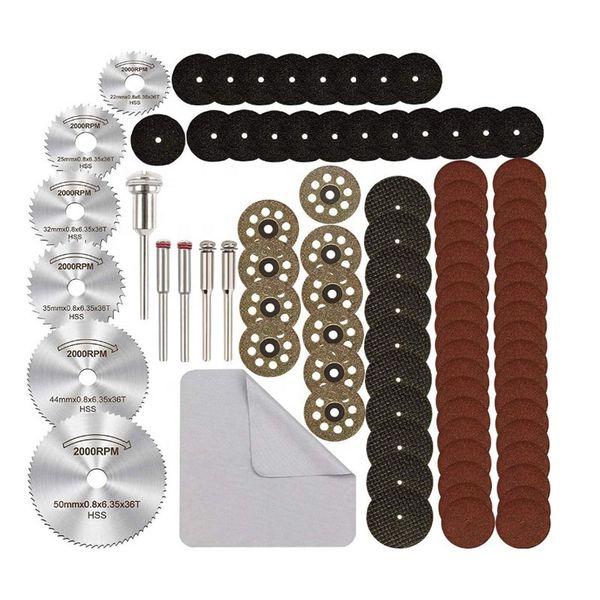 Dremel Compatible Circiular Saw Set - 88 Piece