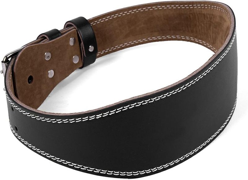 Weight Lifting Belt Back Lumbar Support Strength Training Fitness Workout