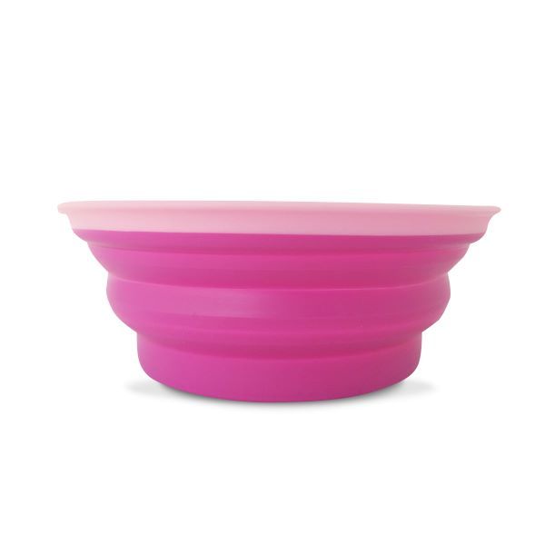 Pet Mall Bowls-Small Rubber Collapsible Bowl for Pets Dogs &amp; Cats