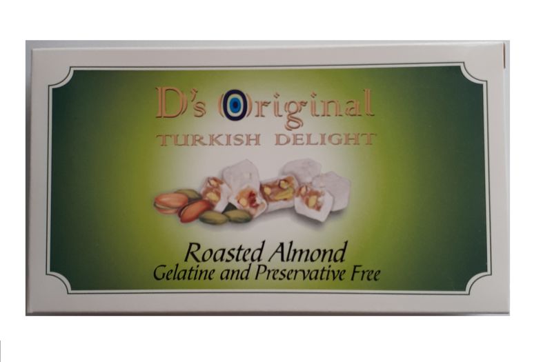 Roasted Almonds Turkish Delight 12 x 125gr
