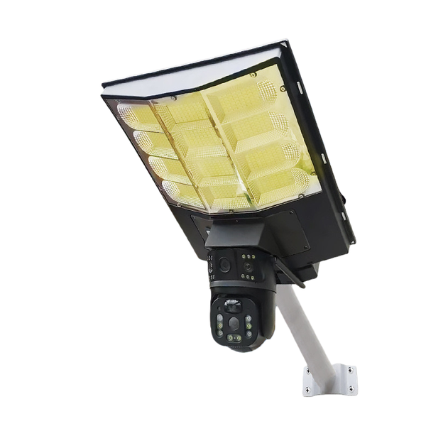 Solar-Powered LED Street Light with Wi-Fi Camera and Color Night Vision