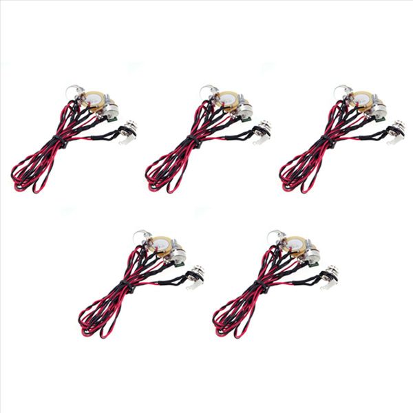 Dual Piezo Pickup Pick-Up 6 35Mm Jack With Volume Tone Control