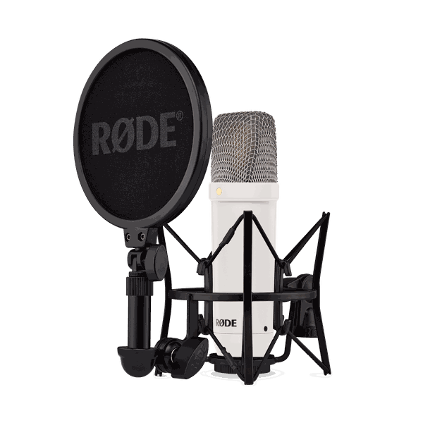 RODE NT1 Signature Series - Studio Condenser Microphone (White)