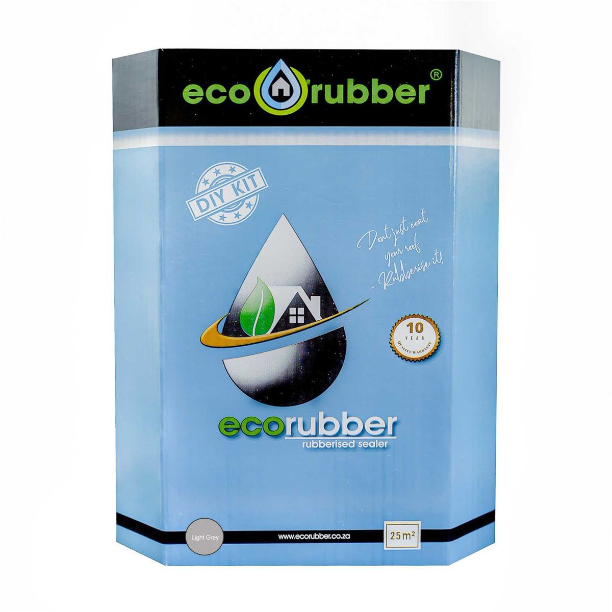 Eco Rubber DIY Waterproofing Kit 25m2 Light Grey Shop Today. Get it Tomorrow!